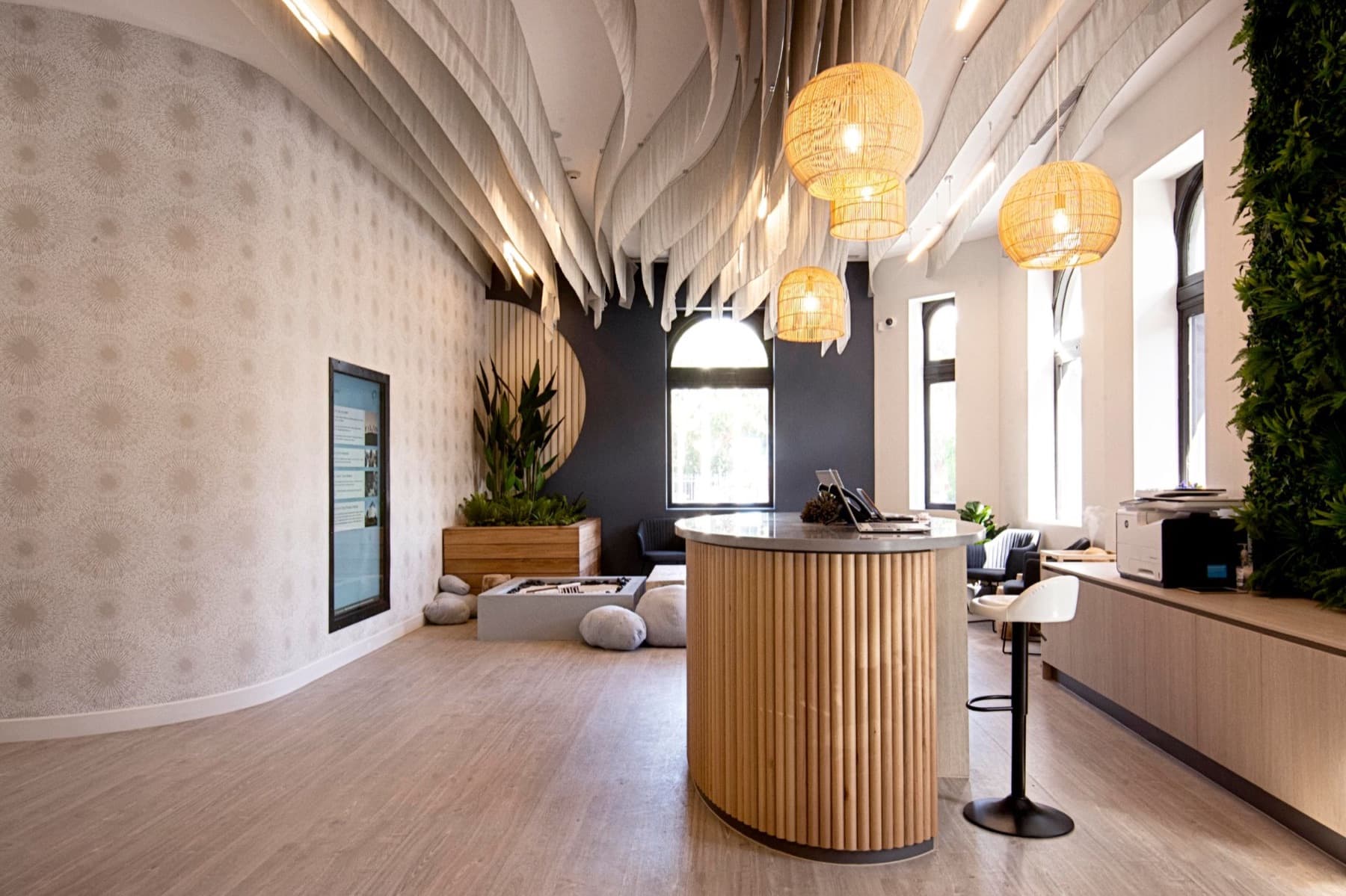 The reception at Next Practice Prahran